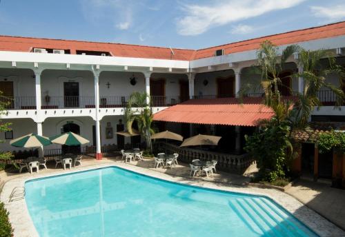 Πισίνα, Hotel Posada de Don Jose in Retalhuleu