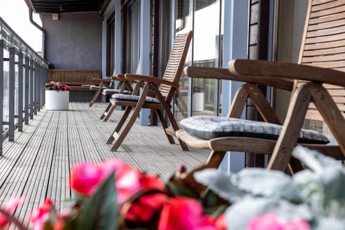 Балкон, Hotel Kolumbs in Лієпая