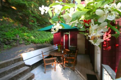 Back in the Day! Redwoods! Walk to River!! BBQ Grill! Fast WiFi!! Dog Friendly!