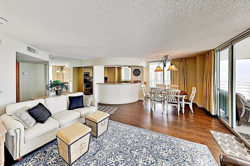 Ocean Views from Huge Balcony! All-Suite Corner Condo condo - main image