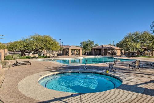 On Golf Course! Snowbird Resort Retreat in Mesa in Cachet at Las Sendas
