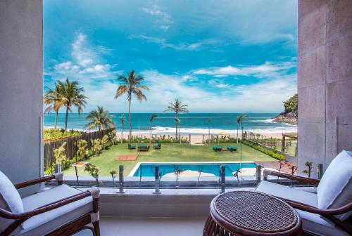 陽台/露台, Residencial Marina Del Sol in 聖塞巴斯蒂昂（聖保羅）