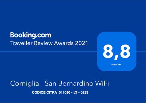 Corniglia - San Bernardino WiFi