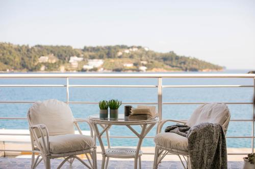 Balcony/terrace, Casa Blue Marine, Philian Collection in Skiathos Island