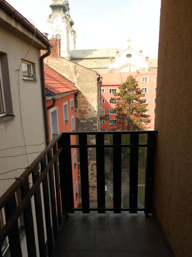 ระเบียง/ชานเรือน, Penzion Paradise in มาเรียนสเก้