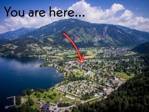 外部景觀, Ferienbungalow Juri am Millstätter See (Ferienbungalow Juri am Millstatter See) in 多布里奇