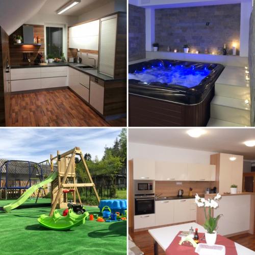 Spēļu laukums, Apartment WELLNESS Vlckova in Rusava