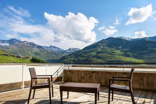 Balcony/terrace, SOWELL RESIDENCES Cret Voland in Saint-Martin-de-Belleville