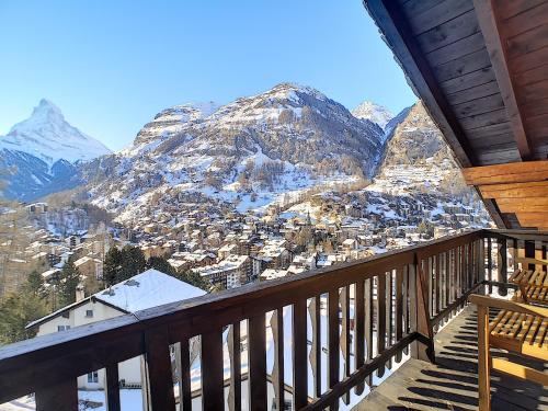 Apartment with beautiful views in Zermatt in Zermatt, Schweiz