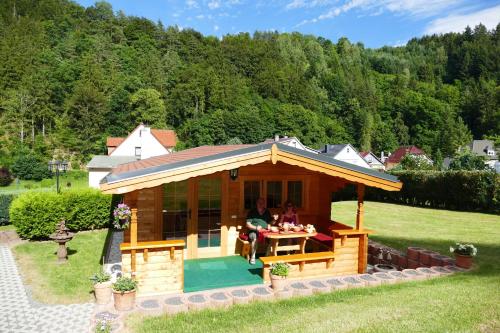 Viesnīcas āriene, Gästehaus Hofmann - 4 Sterne Ferienwohnung Sommerberg (Gastehaus Hofmann - 4 Sterne Ferienwohnung Sommerberg) in Rohrbach (Thuringia)