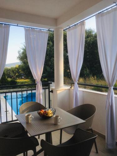 Erkély/terasz, Green Bay in Baosici