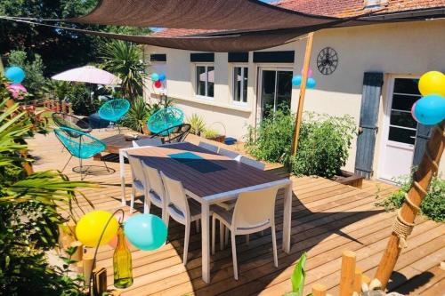 Villa de charme Mimizan plage SUD gîte à louer Mimizan