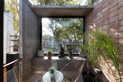 ระเบียง/ชานเรือน, Cbmona Suites in บียา เมอร์เซเดส