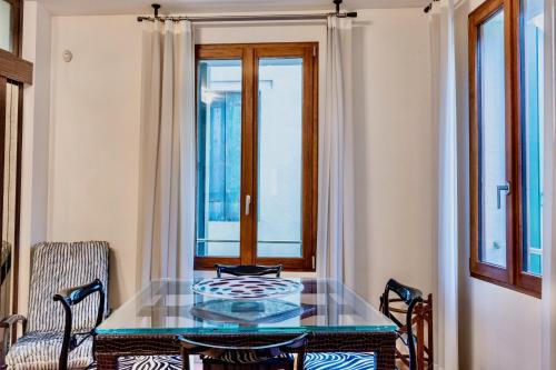 Luxury apartment with private gym