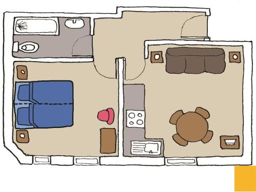 2 twin beds