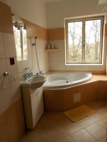 ห้องน้ำ, Penzion Paradise in มาเรียนสเก้