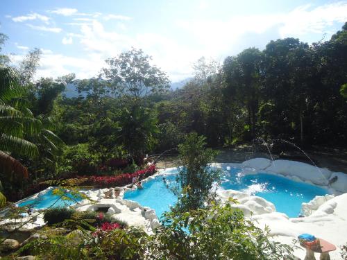 Uitzicht, Hosteria El Paraiso de las Orquideas in Archidona
