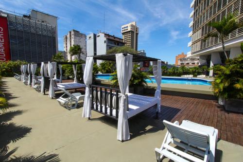 Terrazzo/balcone, Hotel Guarani Asuncion in Asunción