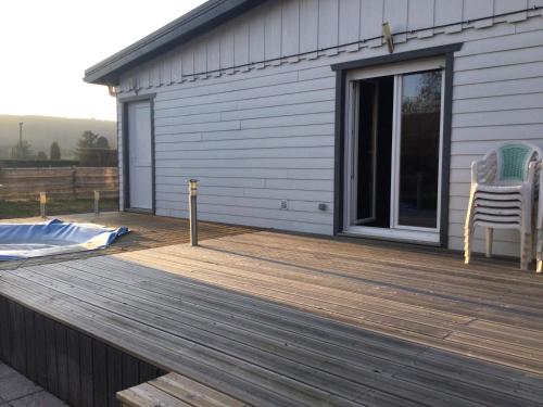 Villa 1950 avec piscine gîte à louer Saulcy-sur-Meurthe