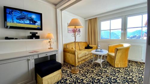 Suite, vista sulle montagne