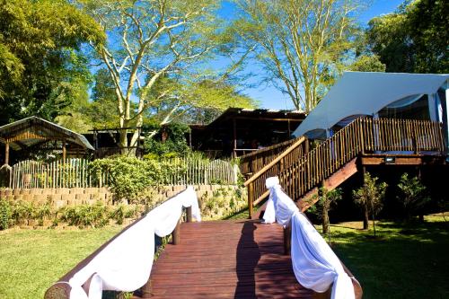 Banquet hall, Sakabula Country Lodge in Camperdown