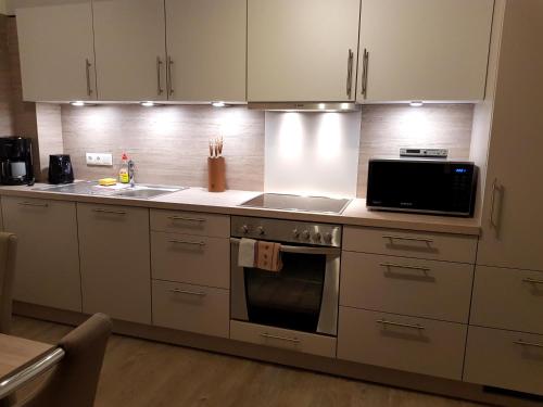 Konyha, Ferienwohnung Engelsby in Engelsby