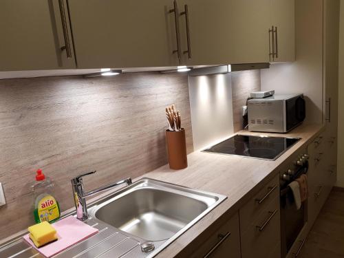 Konyha, Ferienwohnung Engelsby in Engelsby