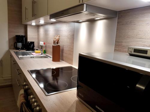 Konyha, Ferienwohnung Engelsby in Engelsby