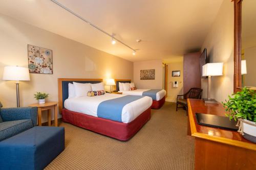 2 queen beds