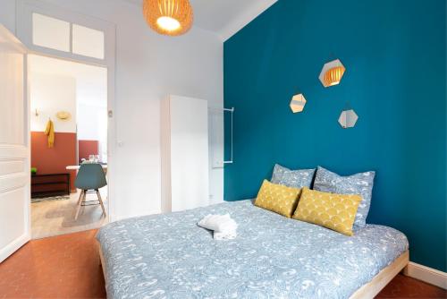 Cosy and Trendy 3 Bedrooms train tramway, Nice (fotografie 6)