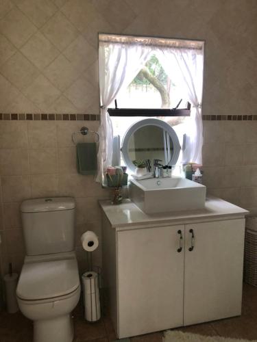 Baño, Bungalow de 100 m² en Randburg, con 2 habitación(es) y 1 baño(s) privado(s) (Waybury Cottage - a cozy home from home !) in Johannesburgo