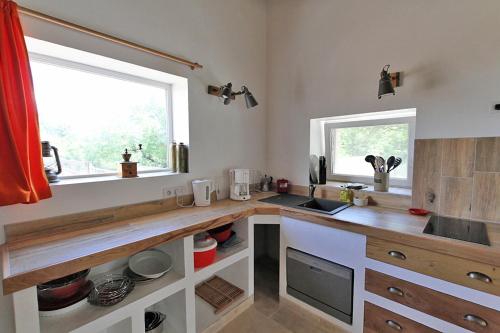 virtuve, Mas des Clauzals in Le Cros