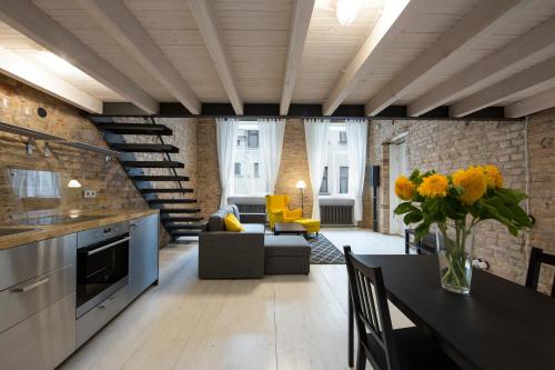 Stylish Studio Apartment in the Heart of Riga, Riga (fotografie 4)