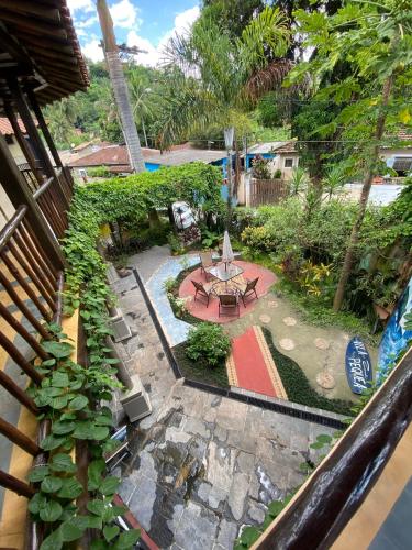 สวน, Vila Pequeá Pousada Ilhabela (Vila Pequea Pousada Ilhabela) in ปรายา ซาโก ดา กาเปลา