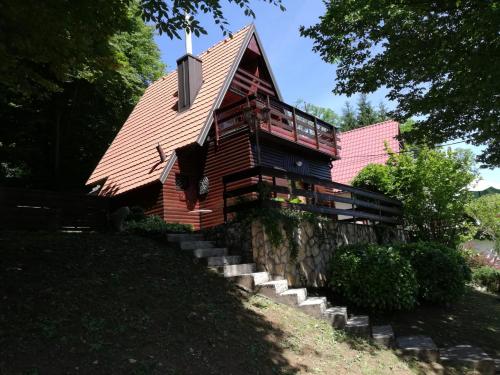 外部景觀, Holiday Home Mreznica in 斯維薩