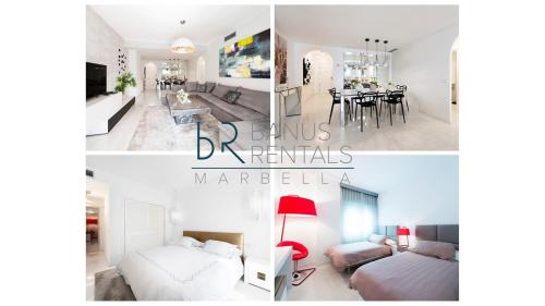Moderno y luminoso apartamento en Las Gaviotas- Puerto Banús - Apartment - Marbella
