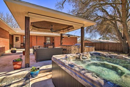 Hill Country Winery Escape with Lavish Backyard in Fredericksburg, USA