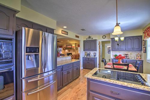 Hill Country Winery Escape with Lavish Backyard in Fredericksburg, USA