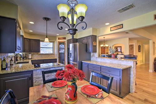 Hill Country Winery Escape with Lavish Backyard in Fredericksburg, USA
