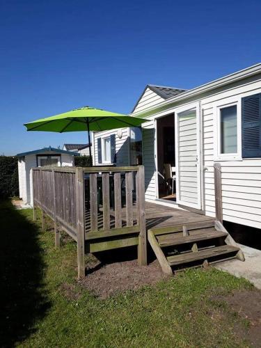 Stacaravan jungle kids nr 425 nieuw prikkelarm autismevriendelijk in Bredene