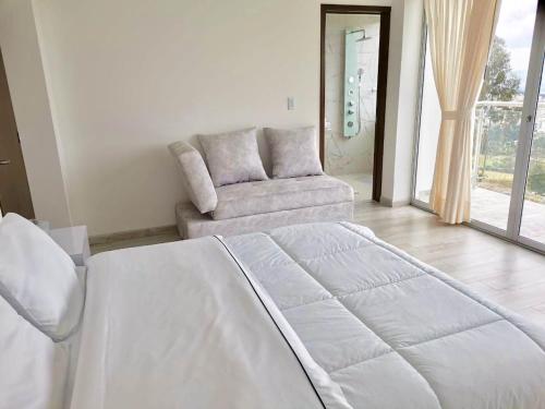 1 double bed