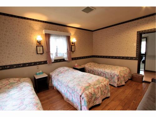 3 twin beds