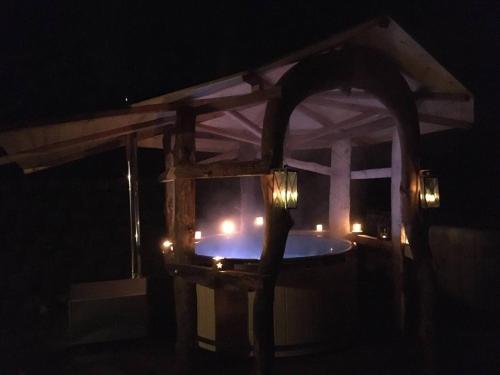 Hot tub, Waldnest Odenwald - Waldhauszimmer in Wald-Michelbach