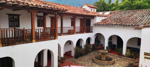 Exterior view, Posada Portal de la Villa in Villa De Leyva