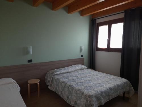 1 queen bed, 1 twin bed, 2 sofa beds
