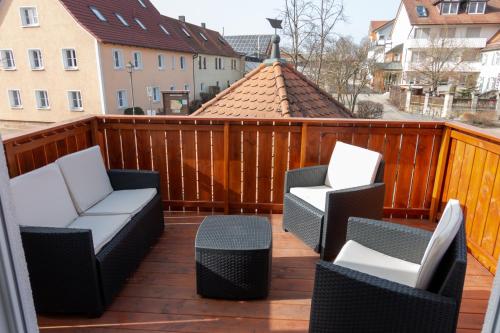 Balcony/terrace, Hof 63 in Strullendorf