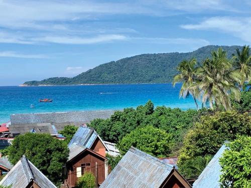 Aussicht, Harrera Perhentian, Long Beach in Perhentian-Inseln