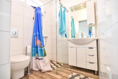 Studio Apartment in Vir with Terrace, Air Conditioning, Wi-Fi, Washing Machine (4781-1)