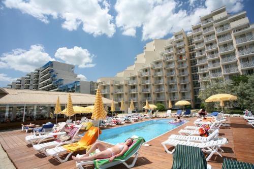 Bejárat, Hotel Mura in Albena