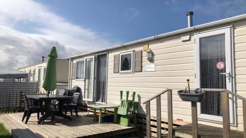 Luxe vakantiechalet met omheinde tuin Bredene 6pers (2572)